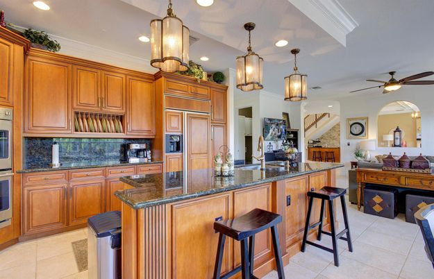 Interior, Kitchen, Pendant Lights, Recessed Lighting