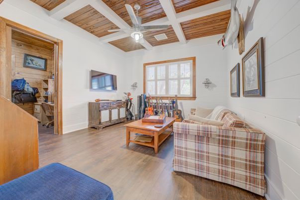 Interior, Living room, Wooden Ceilings, Wood Texture Flooring