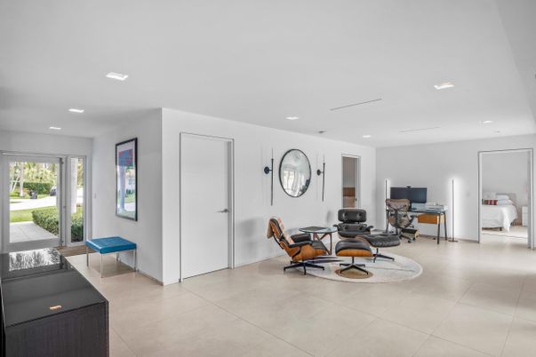 Home Office, Interior, Recessed Lighting