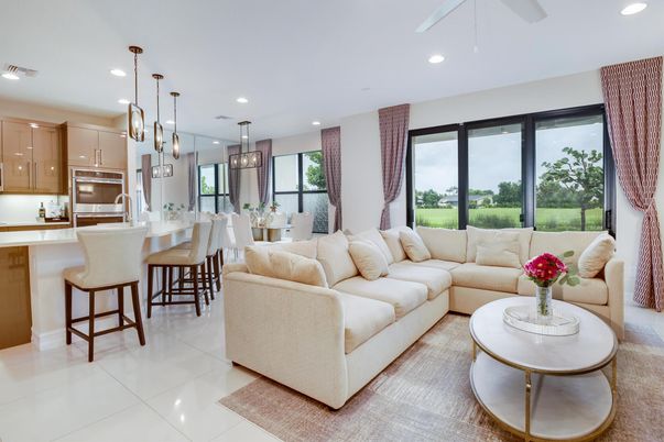 Dining room, Interior, Kitchen, Living room, Pendant Lights, Recessed Lighting, Stainless Steel Appliances