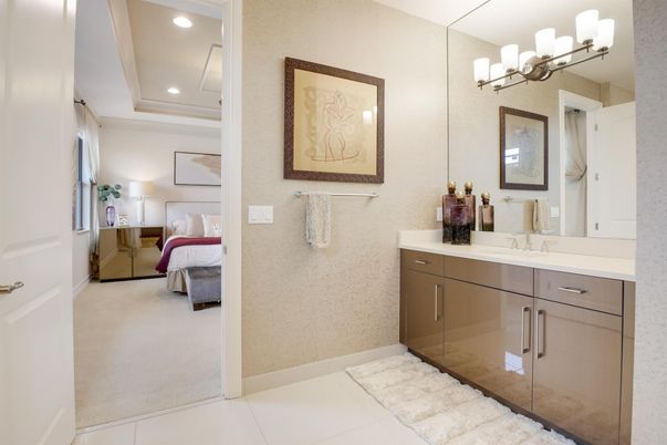 Bathroom, Bedroom, Glass Shower, Interior, Recessed Lighting