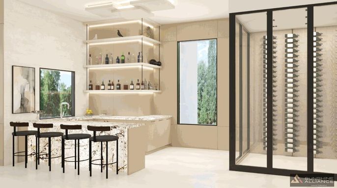 Interior, Wine Storage