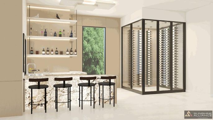 Interior, Wine Storage
