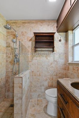 Bathroom, Interior, Stone Walls