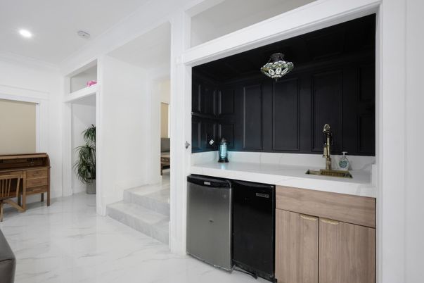 Interior, Kitchen, Marble, Recessed Lighting