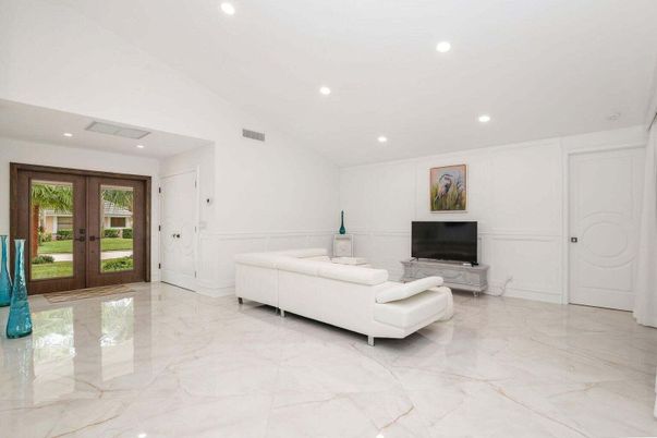 Interior, Living room, Marble, Recessed Lighting