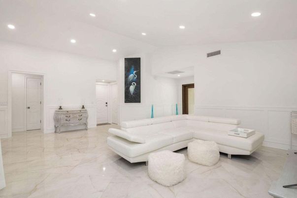 Interior, Living room, Marble, Recessed Lighting