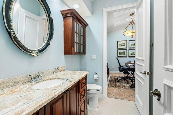 Bathroom, Interior, Pendant Lights, Recessed Lighting
