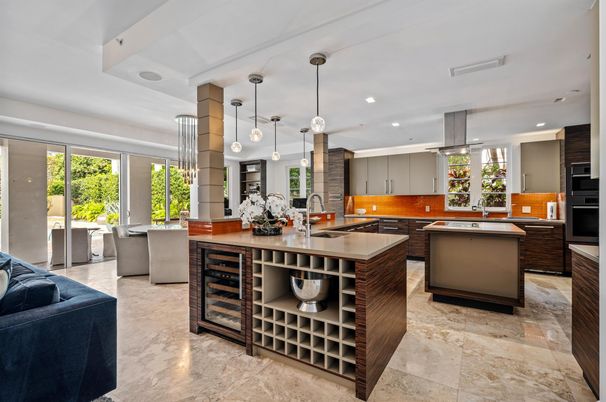 Interior, Kitchen, Pendant Lights, Recessed Lighting