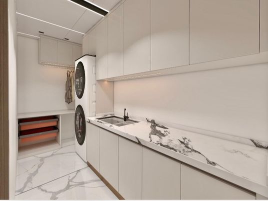 Interior, Kitchen, Marble