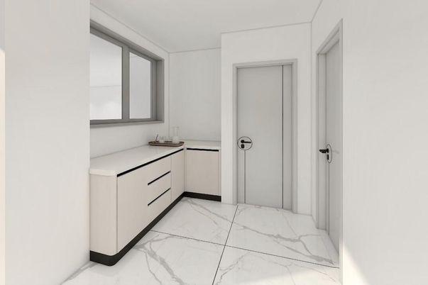 Bathroom, Interior, Marble