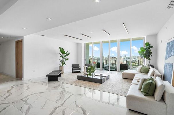 Interior, Living room, Marble, Recessed Lighting