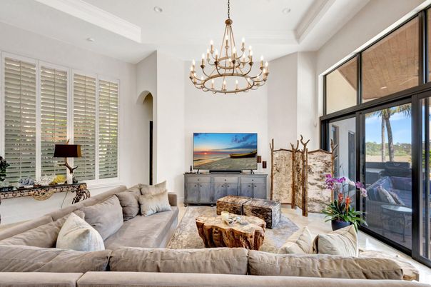 Chandelier, Interior, Living room, Recessed Lighting