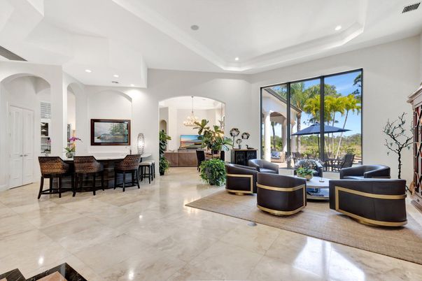 Chandelier, Interior, Living room, Recessed Lighting