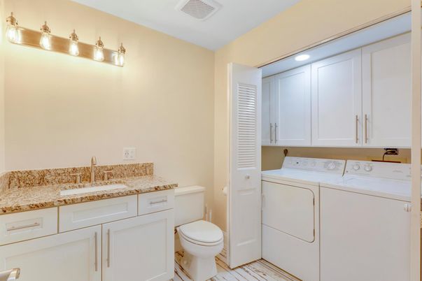 Bathroom, Interior, Utility Closets, Washer