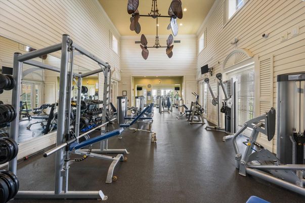 Fitness Equipment, Gym, Interior