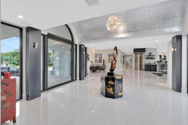 Chandelier, Interior, Recessed Lighting