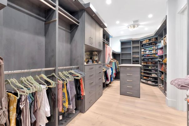 Interior, Recessed Lighting, Walk-in Closets, Wood Texture Flooring