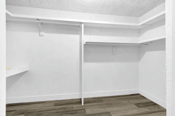 Interior, Walk-in Closets, Wood Texture Flooring