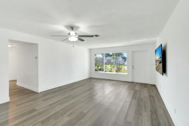 Empty room, Interior, Wood Texture Flooring