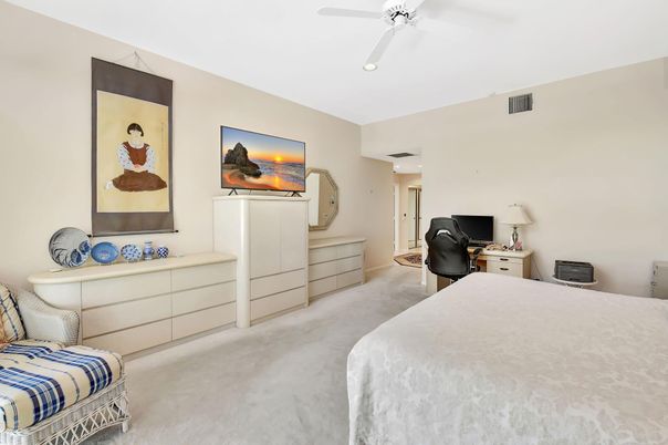 Bedroom, Home Office, Interior, Recessed Lighting
