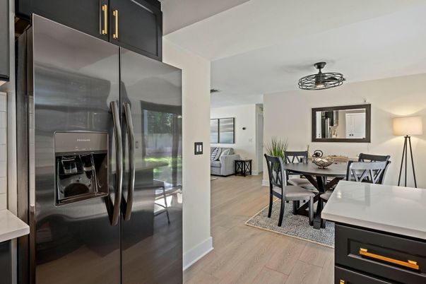 Dining room, Interior, Kitchen, Wood Texture Flooring