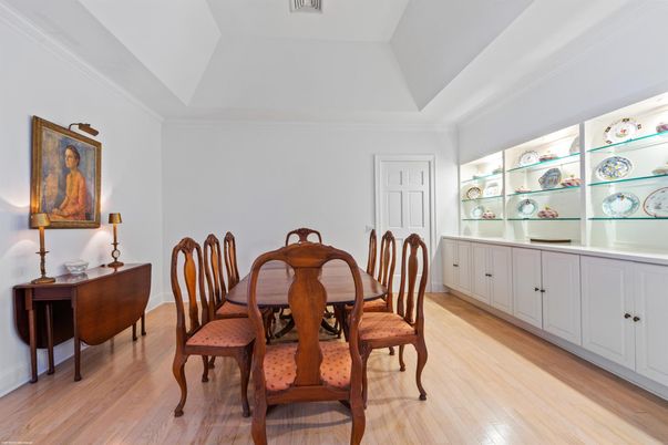 Dining room, Interior, Wood Texture Flooring