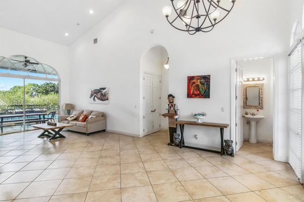 Bathroom, Chandelier, Interior, Living room, Recessed Lighting