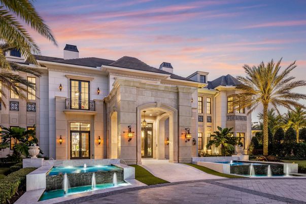 Exterior, Facade, Pool, French Provincial