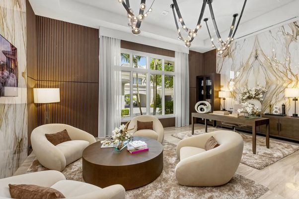 Interior, Living room, Pendant Lights, Wood Texture Flooring