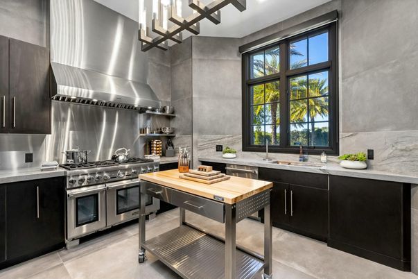 Interior, Kitchen, Stainless Steel Appliances