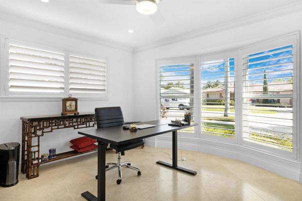 Home Office, Interior, Recessed Lighting