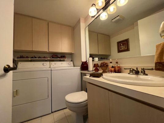 Bathroom, Interior, Utility Closets, Washer