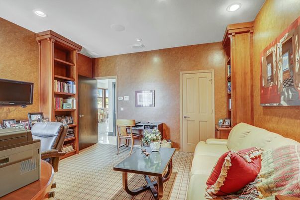 Home Office, Interior, Living room, Recessed Lighting