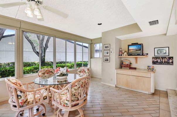 Dining room, Interior, Sun Room