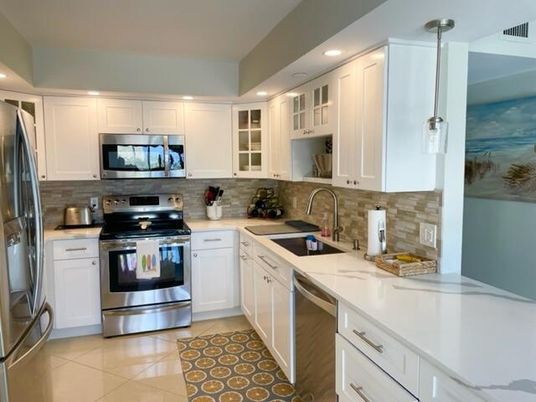 Interior, Kitchen, Recessed Lighting, Stainless Steel Appliances