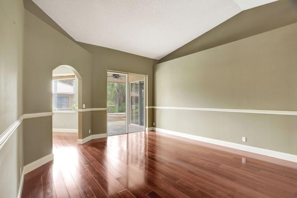 Empty room, Interior, Wood Texture Flooring