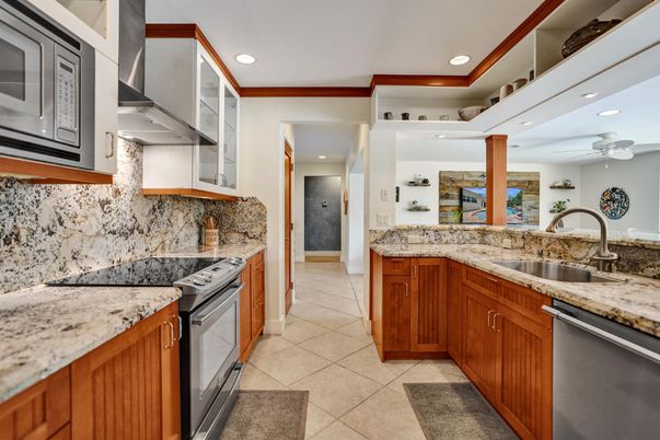 Interior, Kitchen, Recessed Lighting, Stainless Steel Appliances