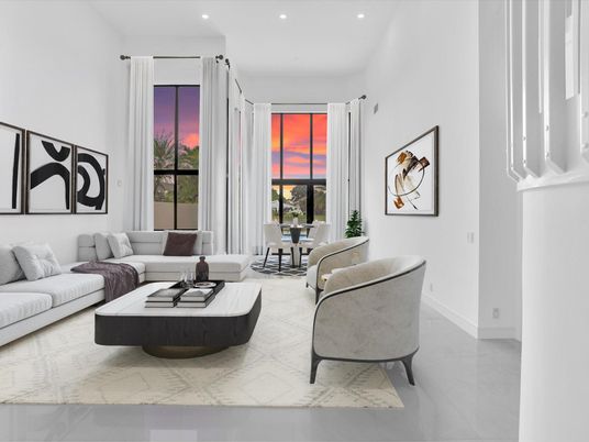 Dining room, Interior, Living room, Recessed Lighting