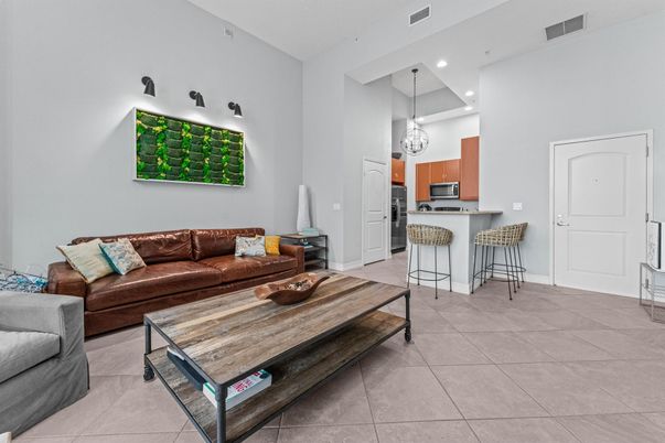 Interior, Kitchen, Living room, Pendant Lights, Recessed Lighting