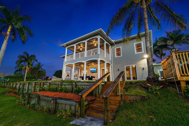 Backyard, Exterior, Facade, Mediterranean
