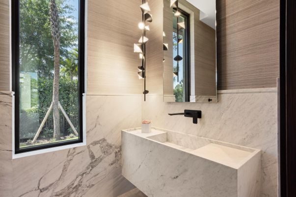 Bathroom, Interior, Marble, Marble Walls