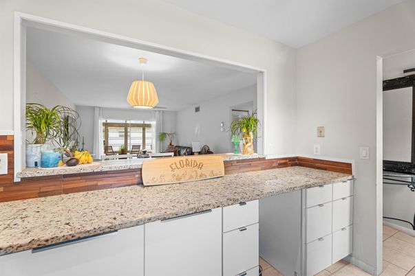 Interior, Kitchen, Living room