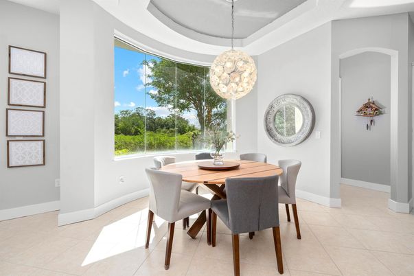 Dining room, Interior, Pendant Lights
