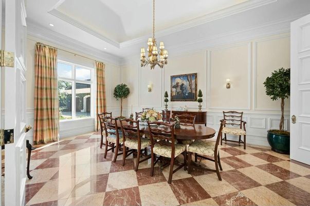 Chandelier, Dining room, Interior, Recessed Lighting