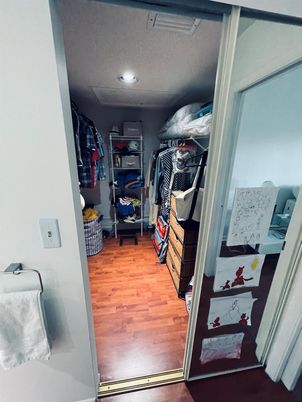 Interior, Recessed Lighting, Walk-in Closets, Wood Texture Flooring