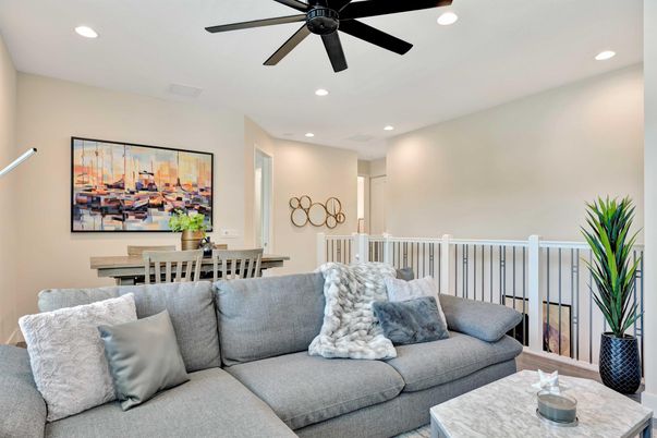 Dining room, Interior, Living room, Recessed Lighting