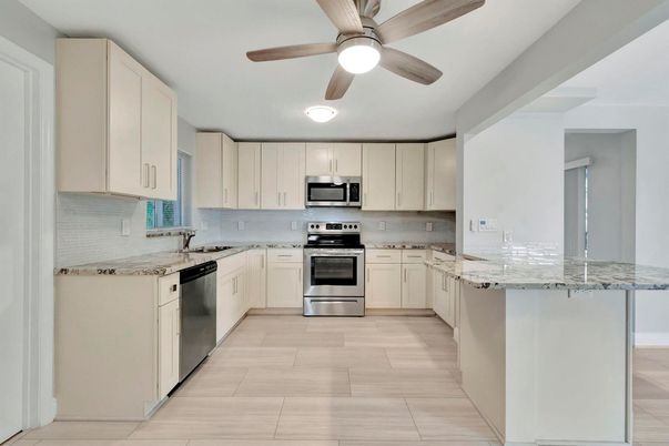 Interior, Kitchen, Stainless Steel Appliances