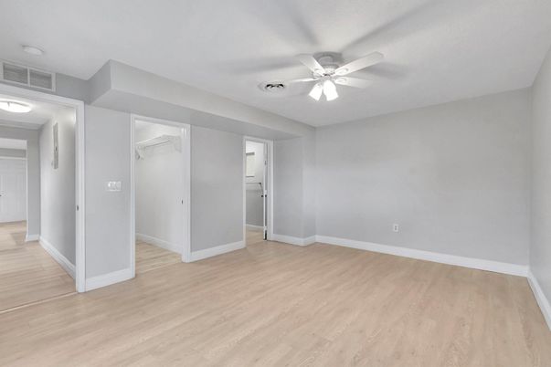 Empty room, Interior, Wood Texture Flooring