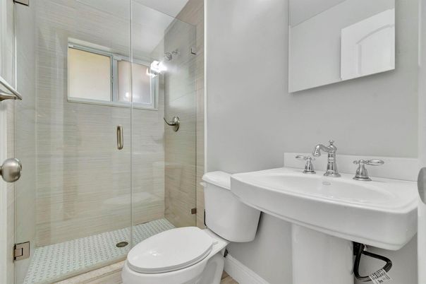 Bathroom, Glass Shower, Interior